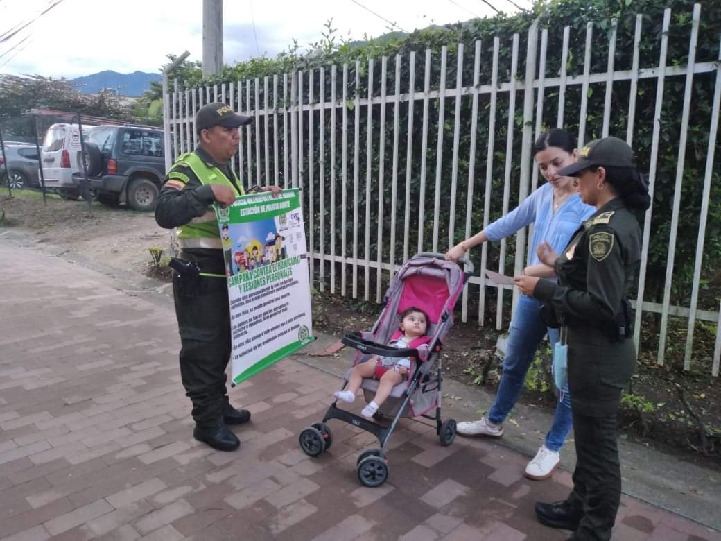 Trabajando de la mano de Dios y de nuestra Policía Nacional